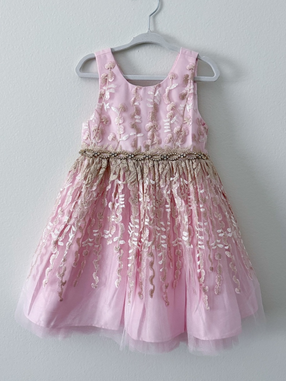 Couture Princess Dress in Pink Size 3T Preloved